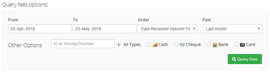 Query Fees