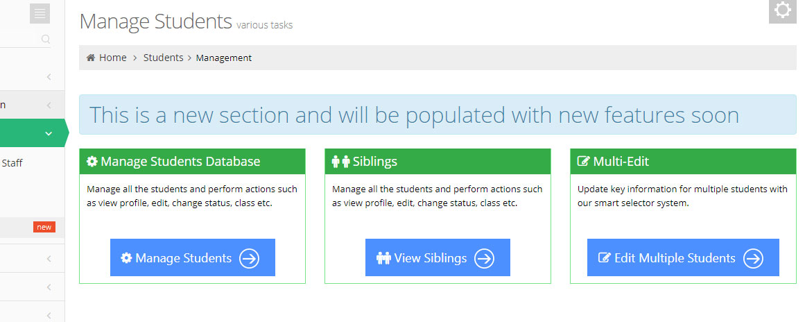 Students Dashboard